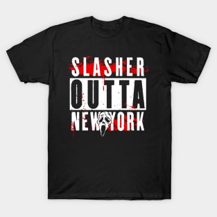 SLASHER OUTTA NEW YORK T-Shirt